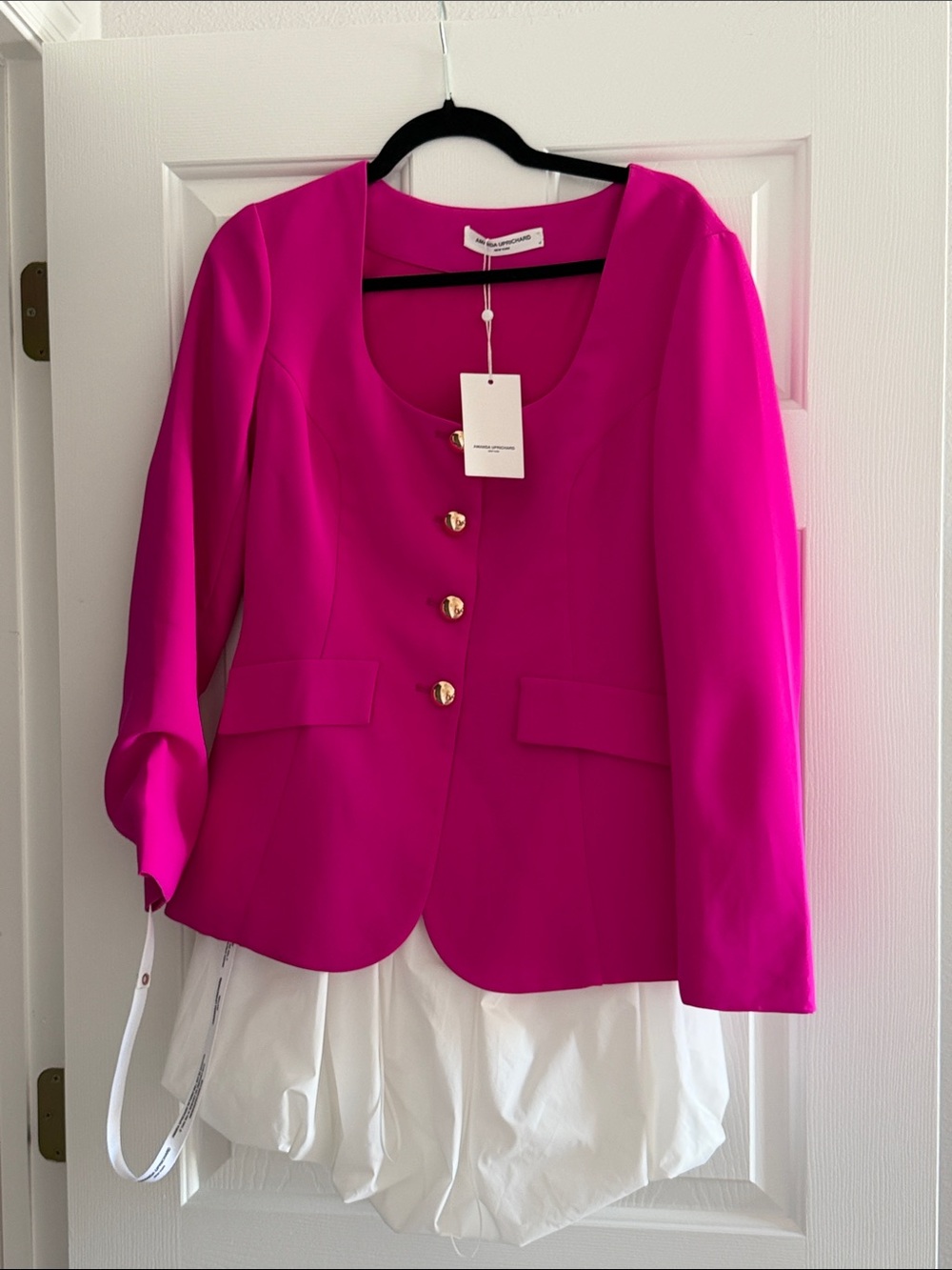 New with tags Amanda Uprichard long sleeve romper